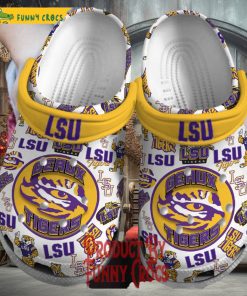 Lsu Geaux Tigers Crocs For Adults