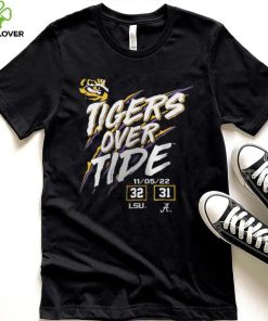 Lsu Tiger Over Alabama Crimson Tide 32 31 Shirt