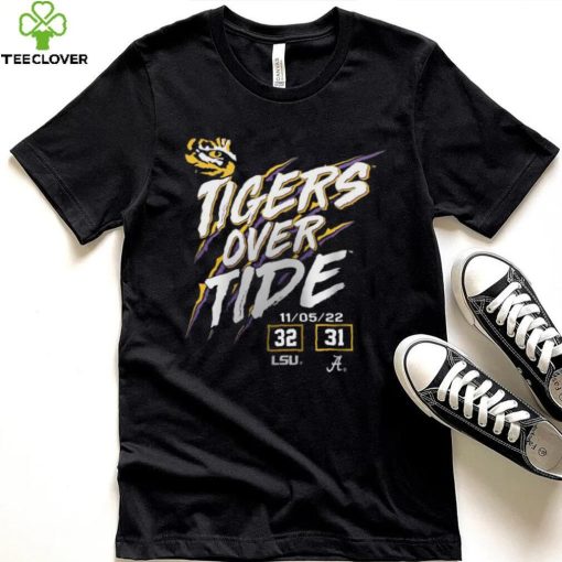 Lsu Tiger Over Alabama Crimson Tide 32 31 Shirt