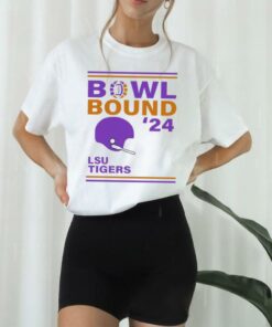 Lsu Tigers 2024 Bowl Bound Helmet Shirt