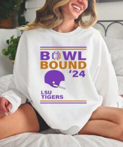 Lsu Tigers 2024 Bowl Bound Helmet Shirt