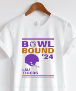 Lsu Tigers 2024 Bowl Bound Helmet Shirt