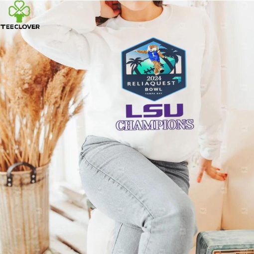 Lsu Tigers 2024 Reliaquest Bowl Champions hoodie, sweater, longsleeve, shirt v-neck, t-shirt