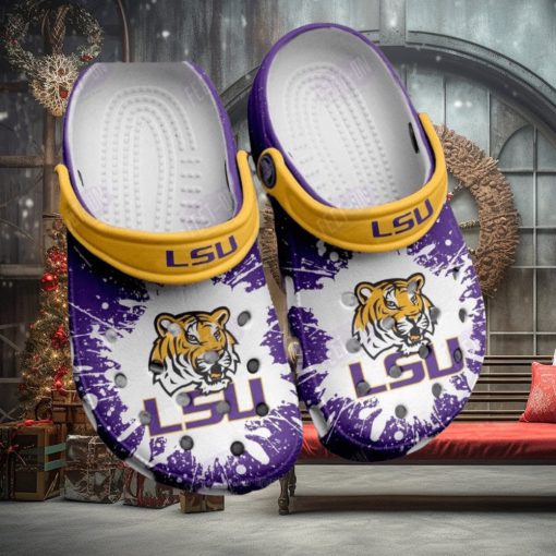 Lsu Tigers And Lady Tigers Ncaa Crocs