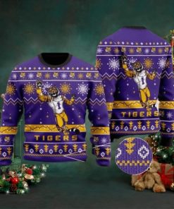 Lsu Tigers Football Ugly Christmas Sweater