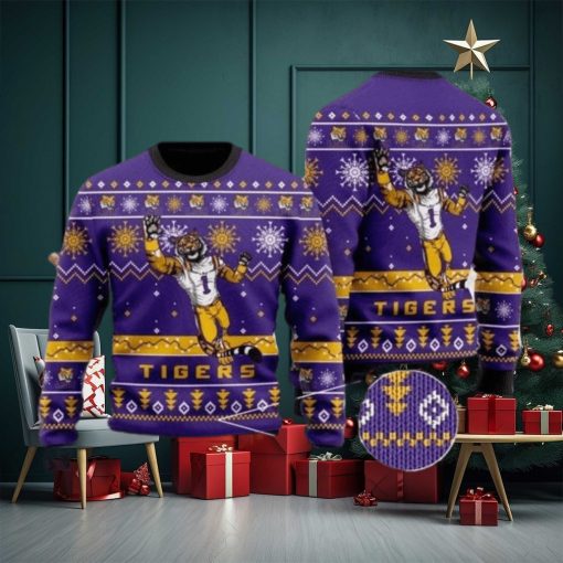 Lsu Tigers Football Ugly Christmas Sweater
