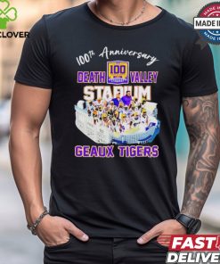 Lsu Tigers Geaux Tigers 100th Anniversary Death Valley Stadium Shirt