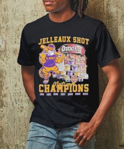 Lsu Tigers Jelleaux Shot Omaha National Champions 2023 T Shirt