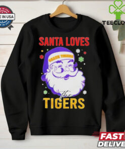 Lsu Tigers Santa’s Favorite Christmas Shirt