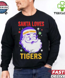 Lsu Tigers Santa’s Favorite Christmas Shirt 2 Lsu Tigers Santa’s Favorite Christmas Shirt