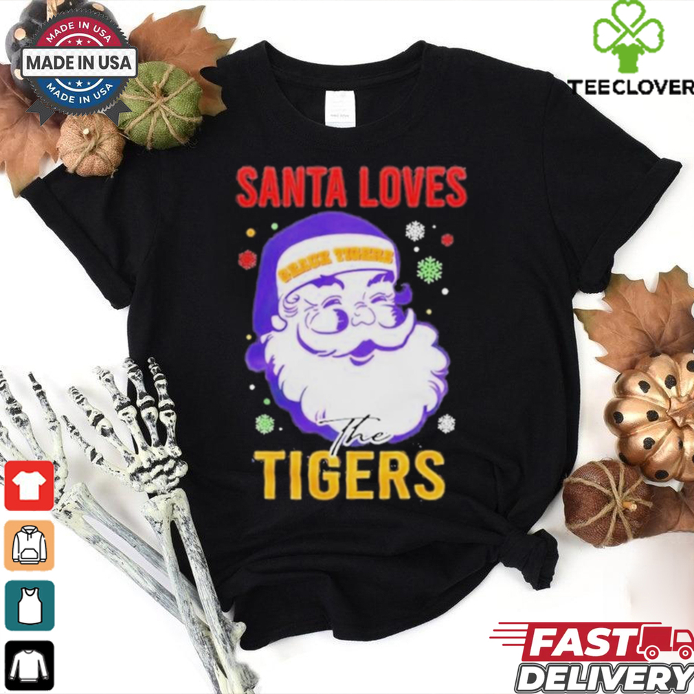 Lsu Tigers Santa’s Favorite Christmas Shirt Lsu Tigers Santa’s Favorite Christmas Shirt