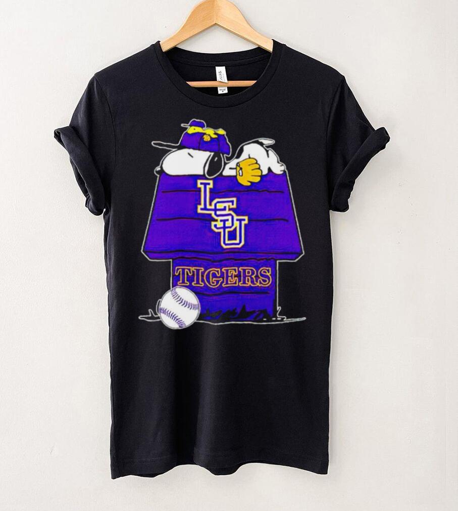 Lsu Tigers Snoopy And Woodstock The Peanuts Baseball shirt Lsu Tigers Snoopy And Woodstock The Peanuts Baseball shirt