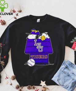 Lsu Tigers Snoopy And Woodstock The Peanuts Baseball shirt