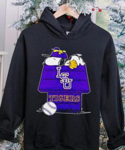 Lsu Tigers Snoopy And Woodstock The Peanuts Baseball shirt