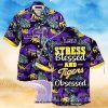 Lsu Tigers Stress Blessed Obsessed Summer Beach Hawaiian Shirt