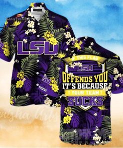 Lsu Tigers This Flag Offends You Summer Beach Hawaiian Shirt