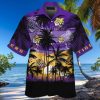 Lsu Tigers Button Up Tropical Aloha Hawaiian Shirt