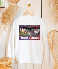 Lsu Tigers Vs Georgia Bulldogs Sec Championship 2022 East Meets West To See Who’s Best Shirt