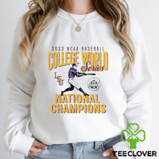 Lsu tigers 2023 ncaa men’s baseball college world series champions official logo hoodie, sweater, longsleeve, shirt v-neck, t-shirt