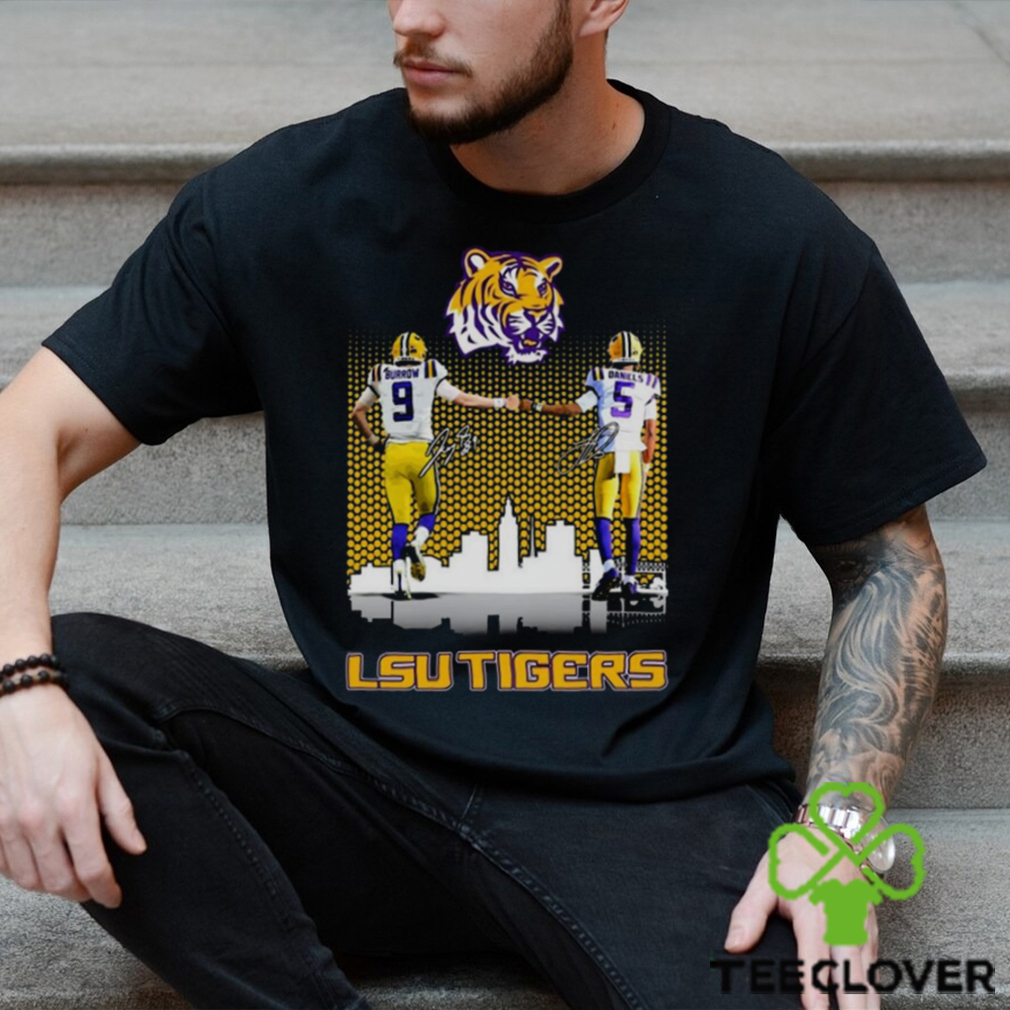 Lsu tigers Joe burrow jayden daniels city signatures Shirt Lsu tigers Joe burrow jayden daniels city signatures Shirt