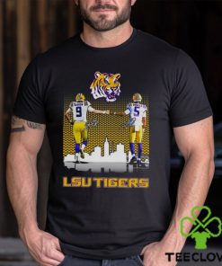 Lsu tigers Joe burrow jayden daniels city signatures Shirt