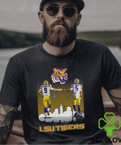 Lsu tigers Joe burrow jayden daniels city signatures Shirt
