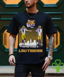 Lsu tigers Joe burrow jayden daniels city signatures Shirt