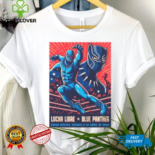 Lucha Libre vs. Blue Panther poster hoodie, sweater, longsleeve, shirt v-neck, t-shirt