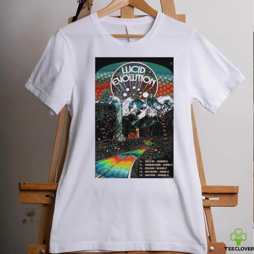 Lucid Evolution Tour 2023 Poster T Shirt