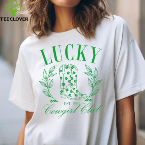 Lucky Cowgirl Club Est 1987 shirt