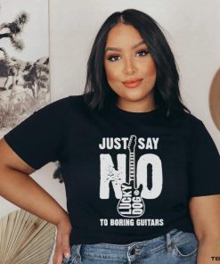 Lucky Dog Just Say No To Boring Guitars 2023 T Shirt