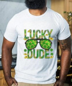 Lucky Dude Shamrock Patrick Day Shirt