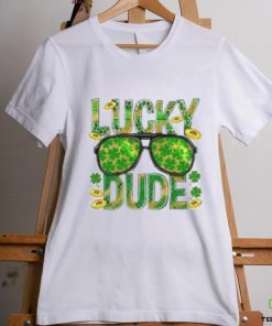 Lucky Dude Shamrock Patrick Day Shirt