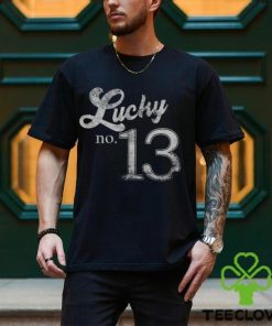 Lucky Number Thirn Distressed What Is Your Lucky Number Men's T hoodie, sweater, longsleeve, shirt v-neck, t-shirt