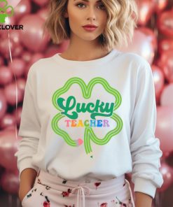 Lucky Teacher Shamrock St Patricks Day shirt