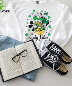 Lucky Vibes St Patricks Day Disney Friends shirt
