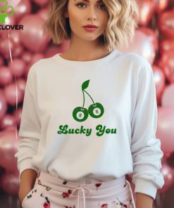 Lucky You 8 Ball Cherry Patricks Day shirt