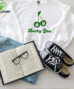 Lucky You 8 Ball Cherry Patricks Day shirt
