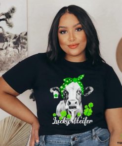 Lucky heifer St Patrick’s day cow shirt