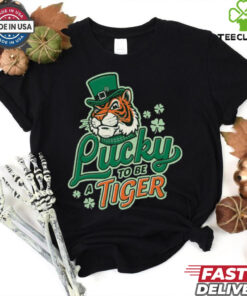 Lucky to Be a Tiger Saint Patrick’s Day Tiger Town Graphics t shirt