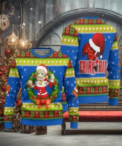 Lucy Heartfilia Anime Ugly Christmas Sweater Custom Fairy Tail Xmas Gift