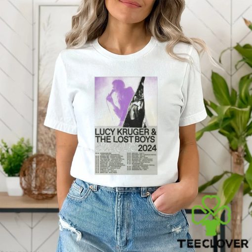 Lucy Kruger & The Lost Boys Europe 2024 poster hoodie, sweater, longsleeve, shirt v-neck, t-shirt