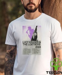 Lucy Kruger & The Lost Boys Europe 2024 poster hoodie, sweater, longsleeve, shirt v-neck, t-shirt