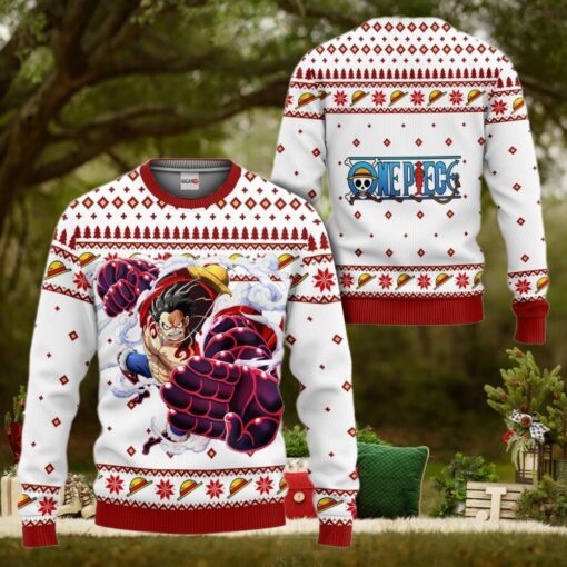 Luffy Gear 4 Ugly Christmas Sweater