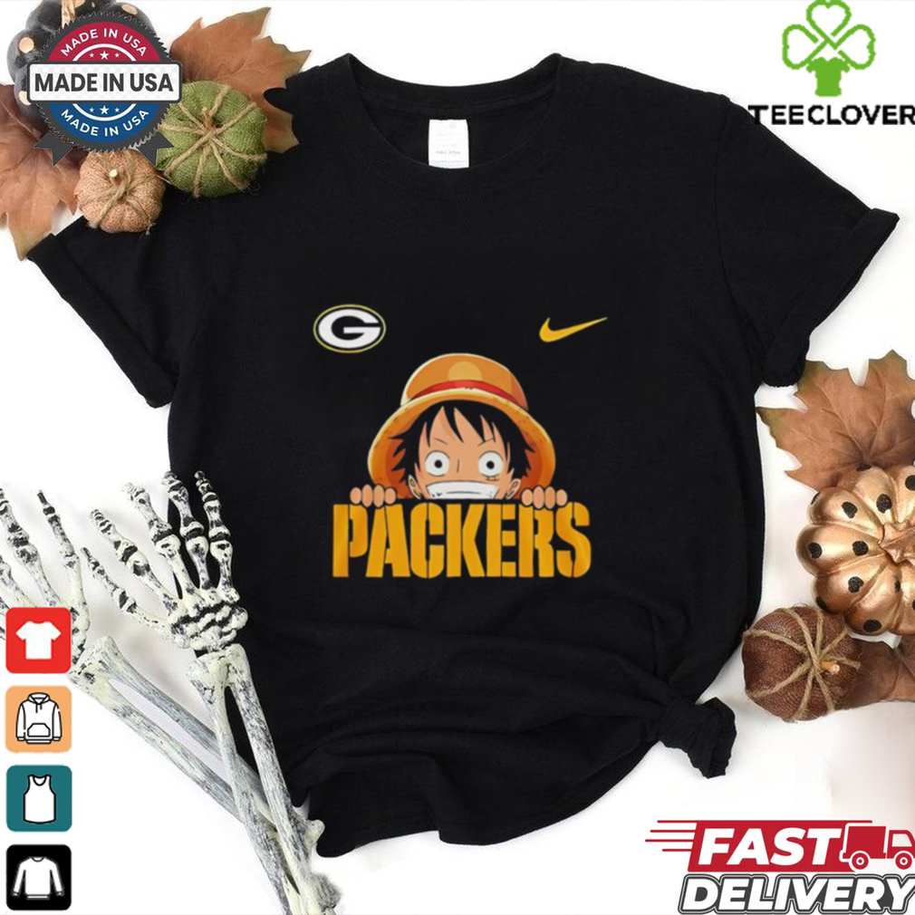 Luffy One Piece x Green Bay Packers shirt Luffy One Piece x Green Bay Packers shirt