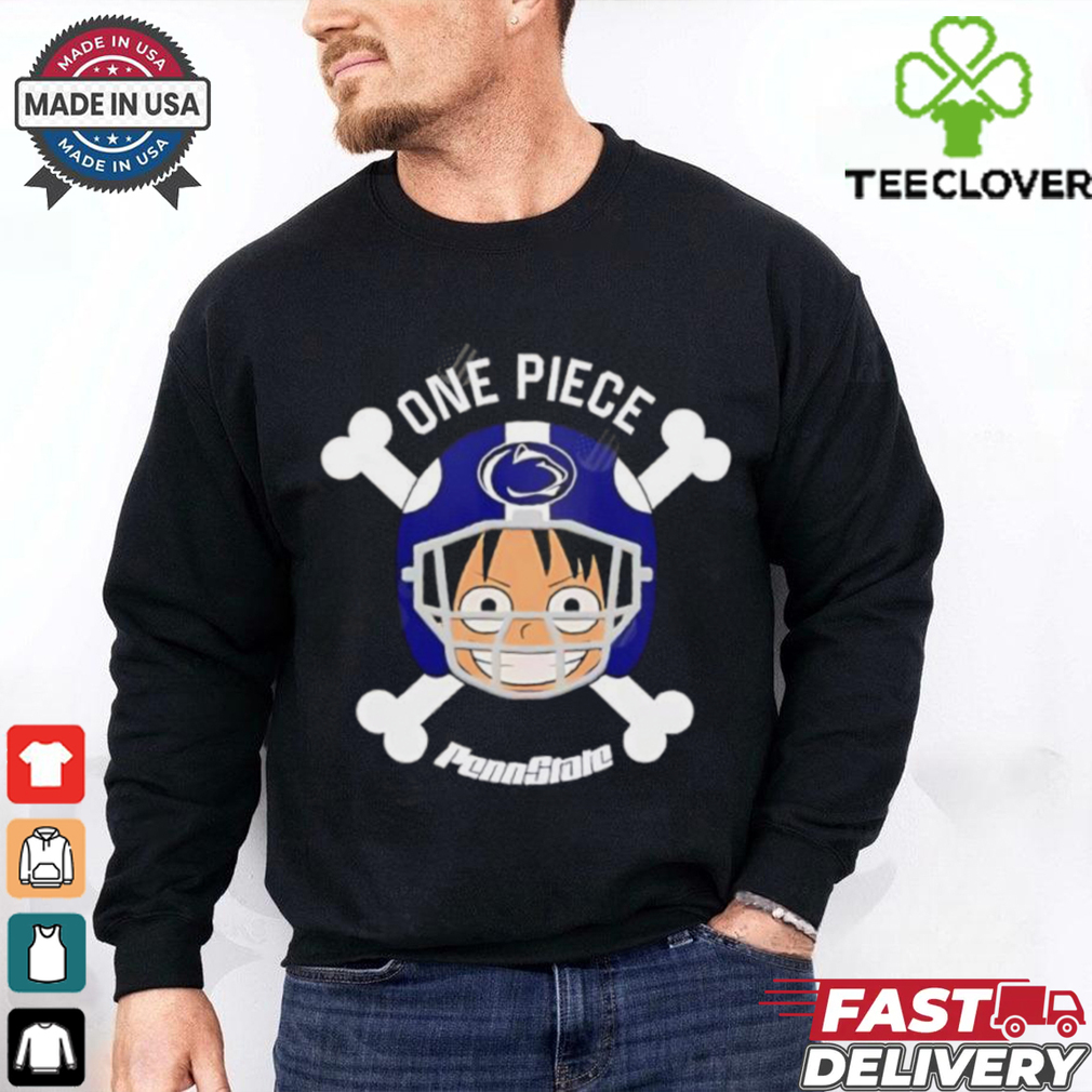 Luffy One Piece x Penn State Nittany Lions New Edition shirt Luffy One Piece x Penn State Nittany Lions New Edition shirt