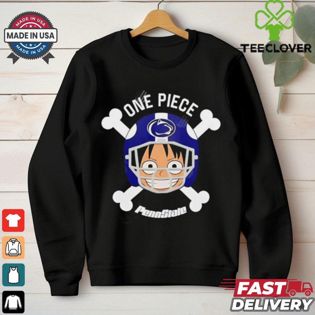 Luffy One Piece x Penn State Nittany Lions New Edition shirt Luffy One Piece x Penn State Nittany Lions New Edition shirt