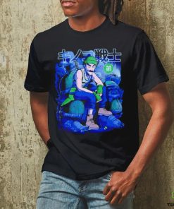 Luigi character green mushroom Brother shirt