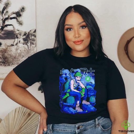 Luigi character green mushroom Brother shirt