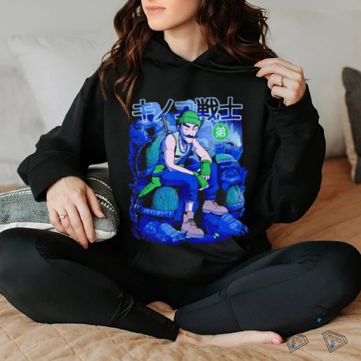 Luigi character green mushroom Brother shirt